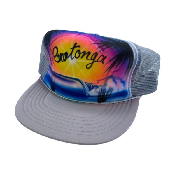 Rarotonga vintage Trucker Cap